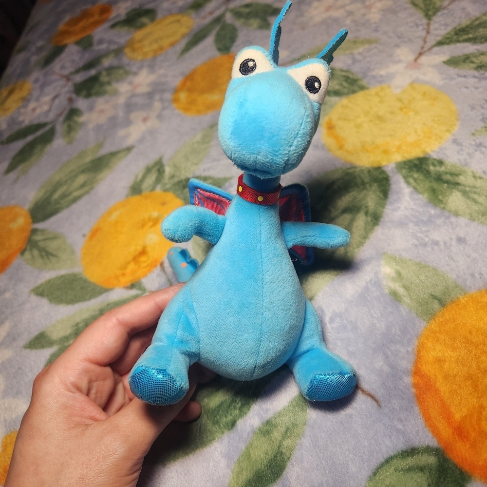 Stuffy Doc McStuffins Blue Plush Dragon Toy - Picture 7 of 10